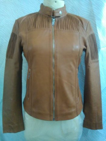 Ladies Fashion Leather Jacket