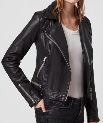 Girls Biker Style Jacket