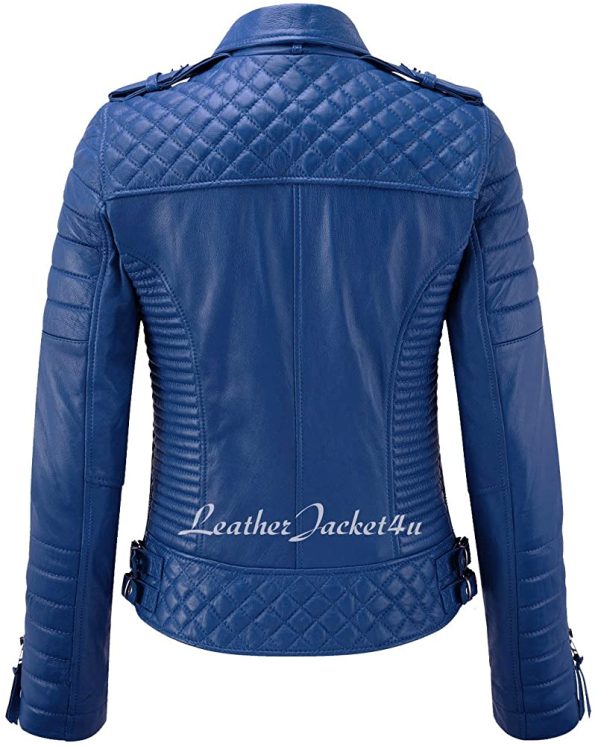 Girls Leather Jacket Boda Skin Design